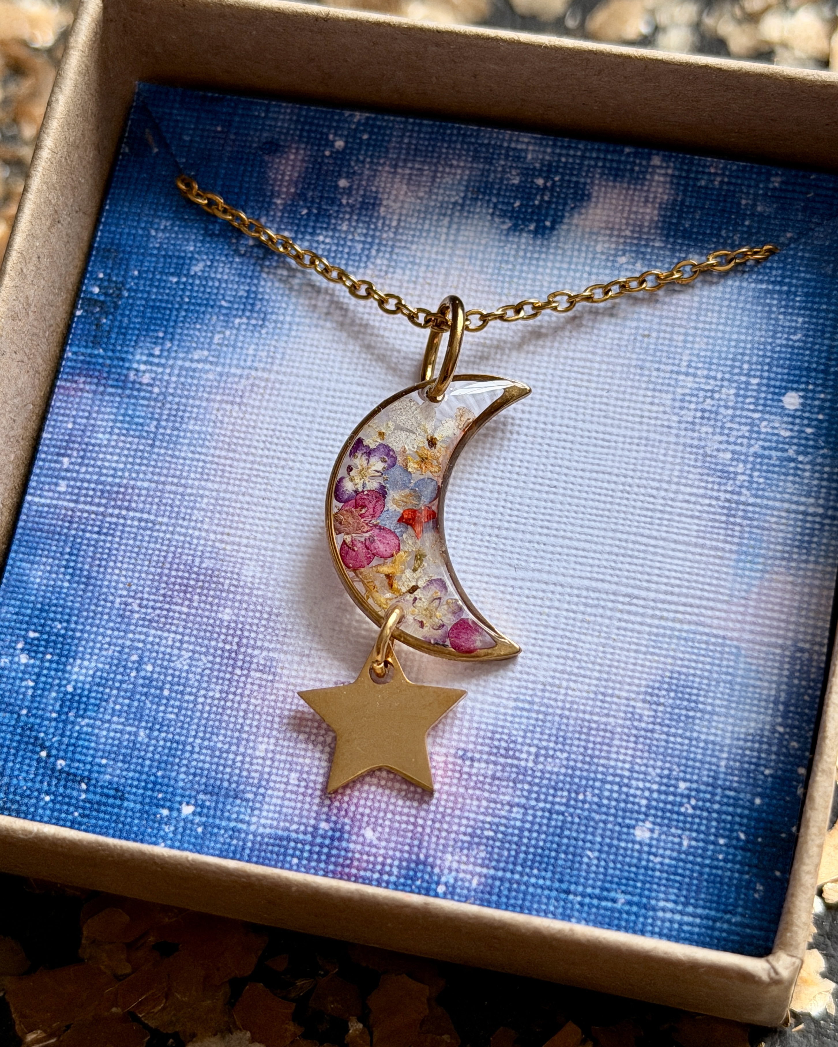 Bieszczadzki Księżyc z gwiazdką